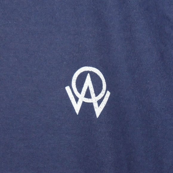 Screen Stars Best T Shirt Womens Medium Navy Blue Vintage Crew Short Sleeve 90s - Picture 3 of 9